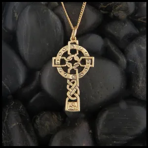 14K Gold McHenry Celtic Cross Pendant