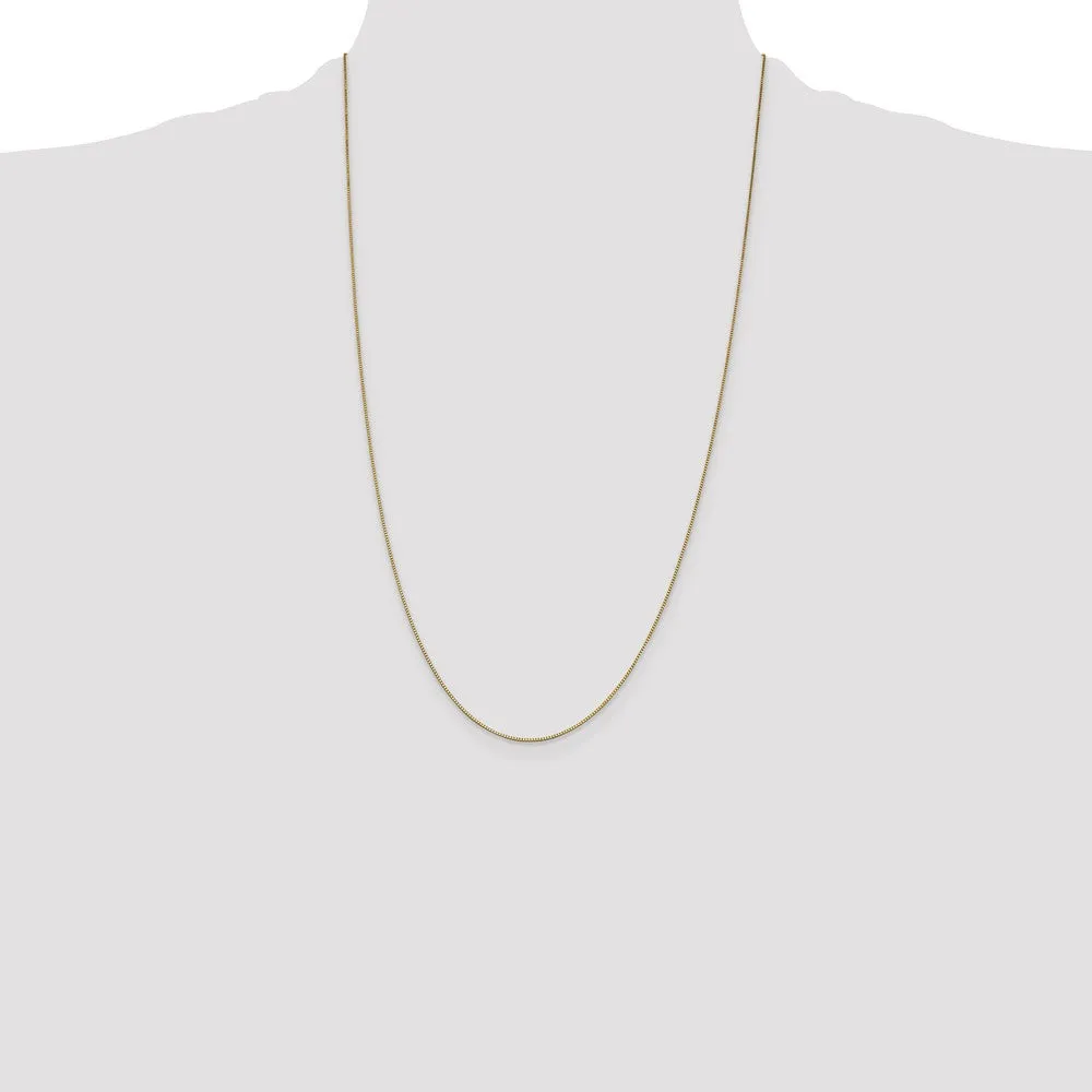 14KT Yellow Gold 26-inch 0.7MM Box Chain