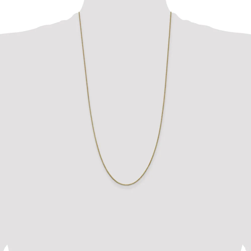 14KT Yellow Gold 28-inch 1MM Box Chain