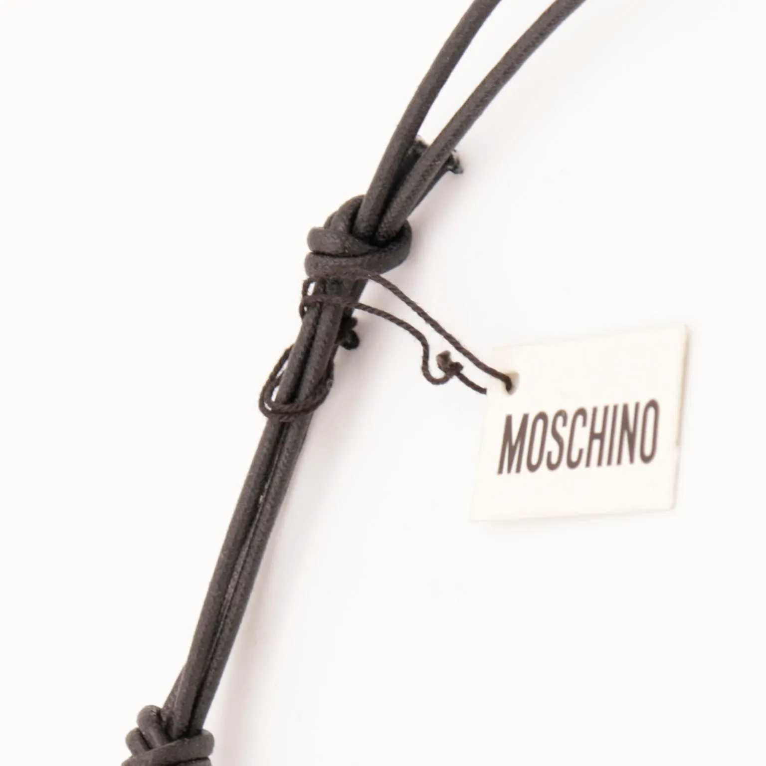 1990s Moschino Deadstock L-O-V-E Necklace with Original Tag