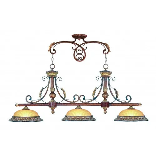 3 Light Verona Bronze Island