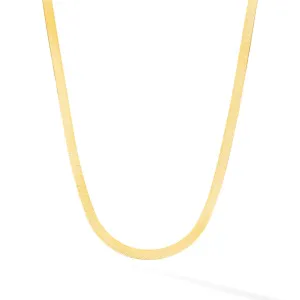 4mm Herringbone Chain Necklace