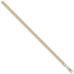 9ct Yellow Gold Solid 5mm 18 Inch Curb Necklace 14.3g