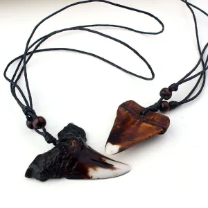 Adjustable Scuba Shark Teeth Necklace  - Unisex