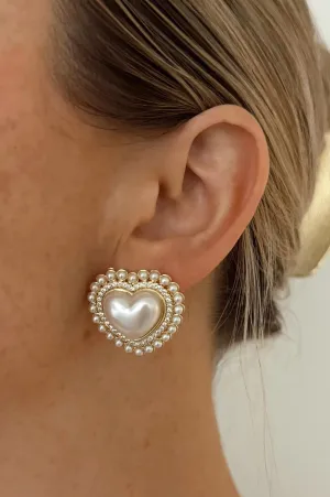 Ainslee Heart Studs