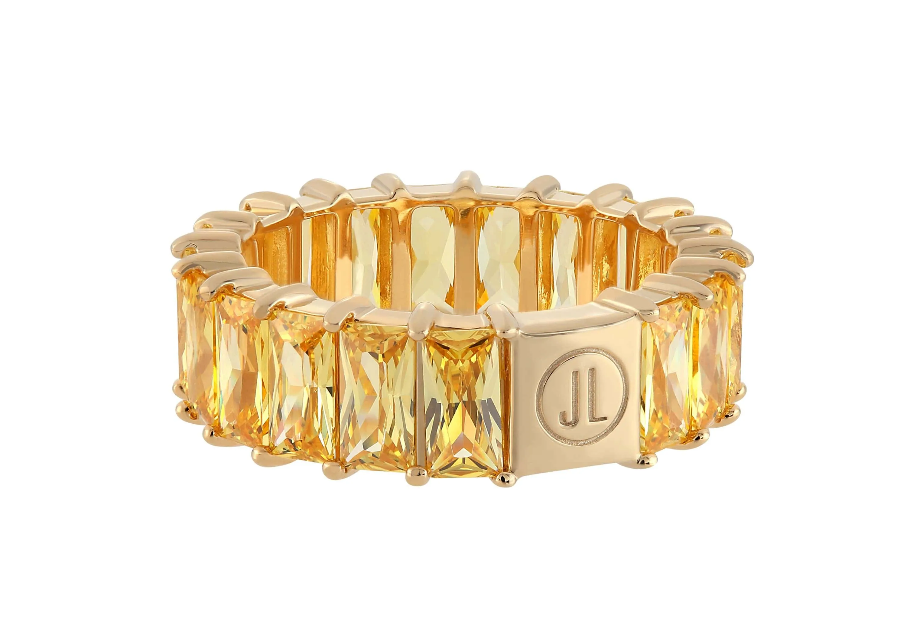 Baguette Eternity Ring Yellow