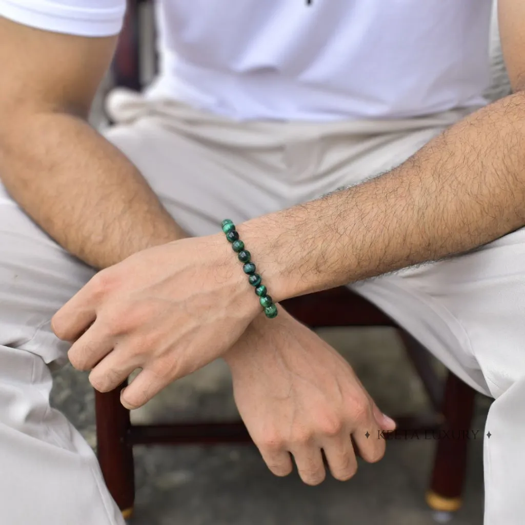 Basic - Green Tiger Eye Bracelet