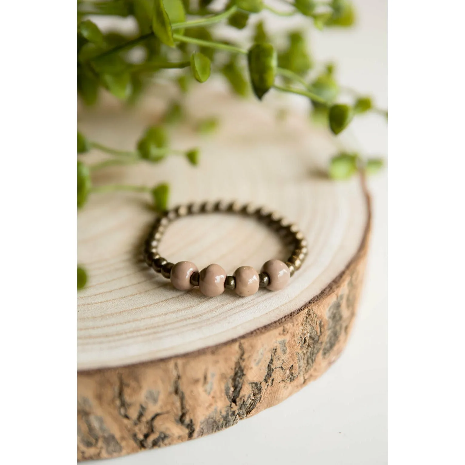 Bel Koz Simple Clay Bracelet