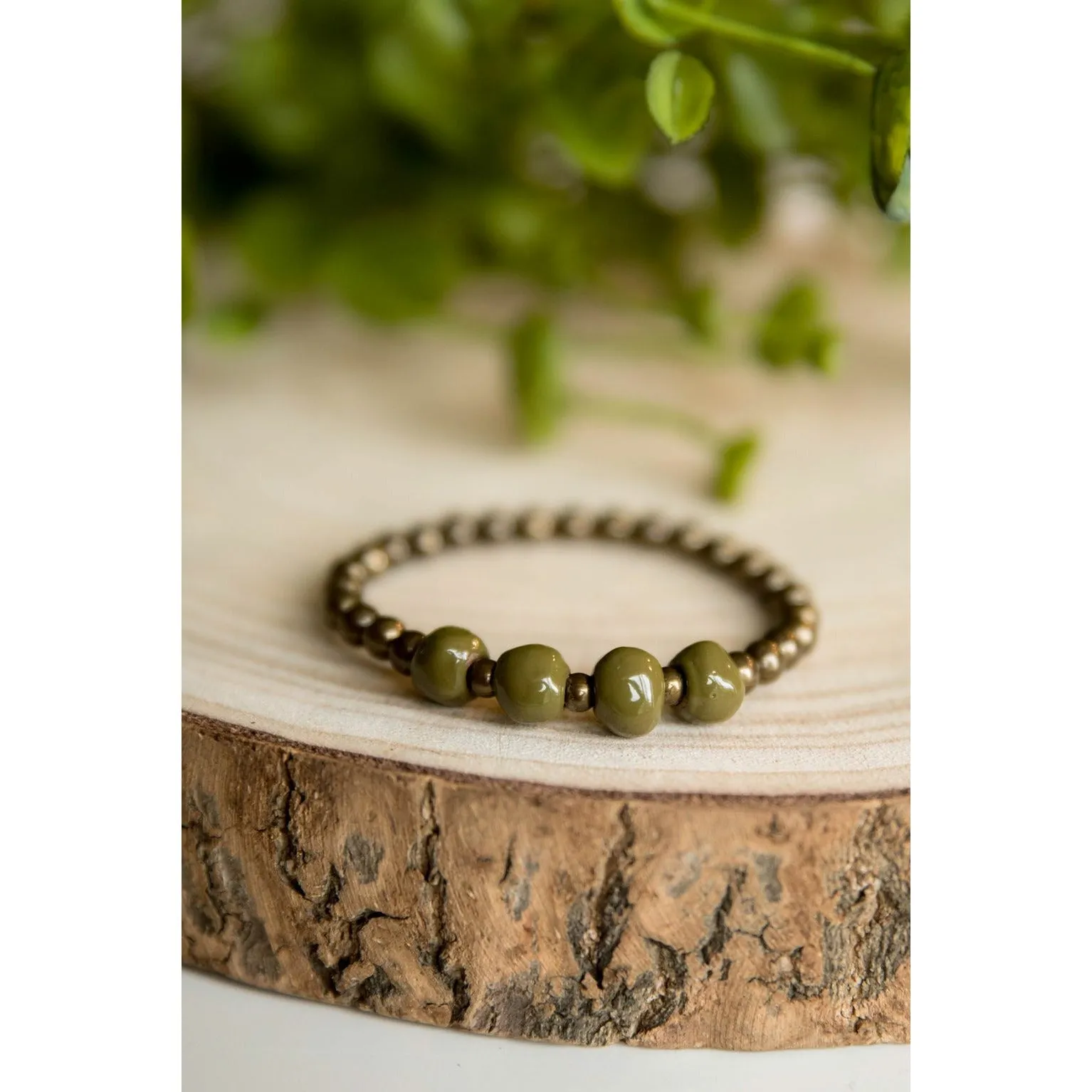 Bel Koz Simple Clay Bracelet