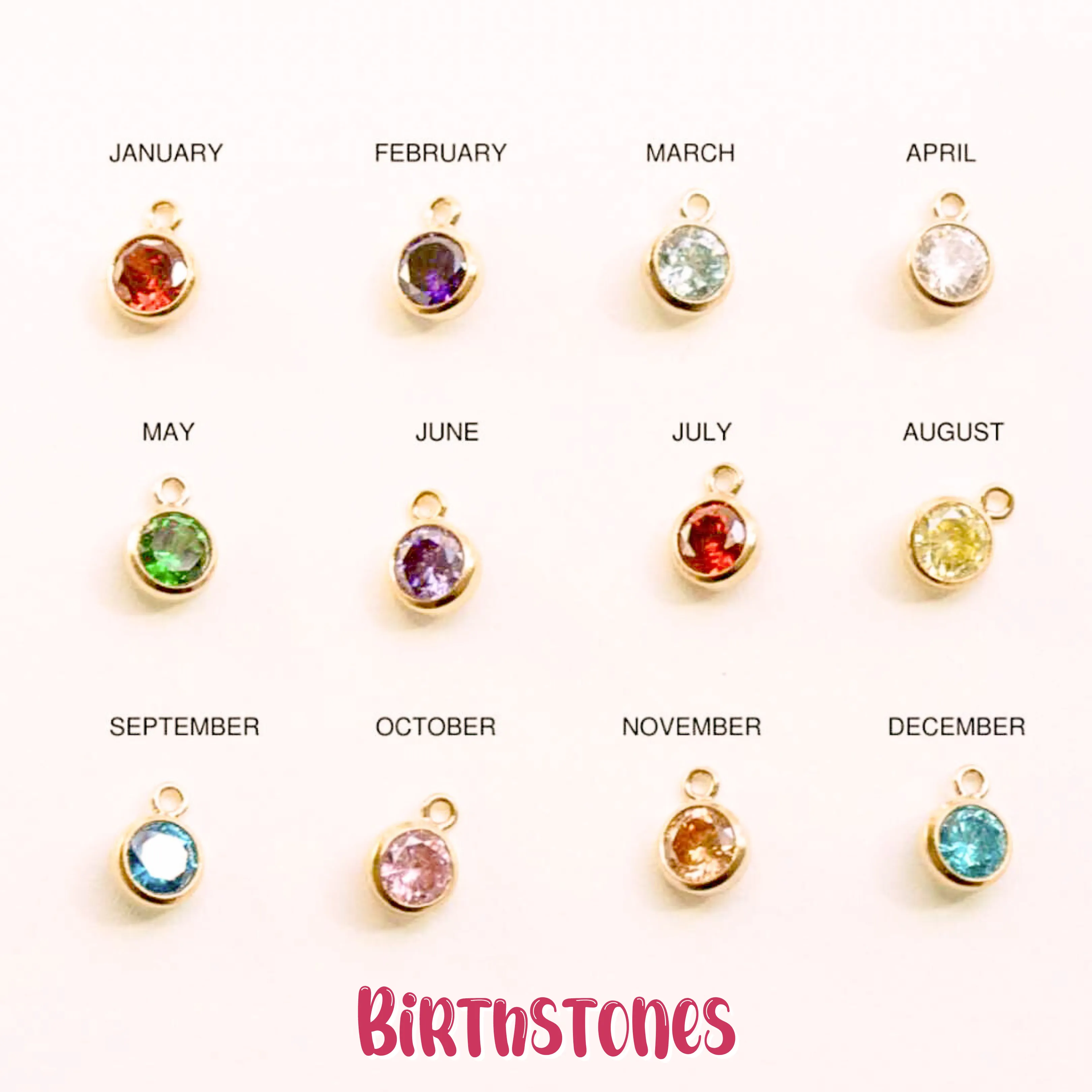 Birthstone Necklace