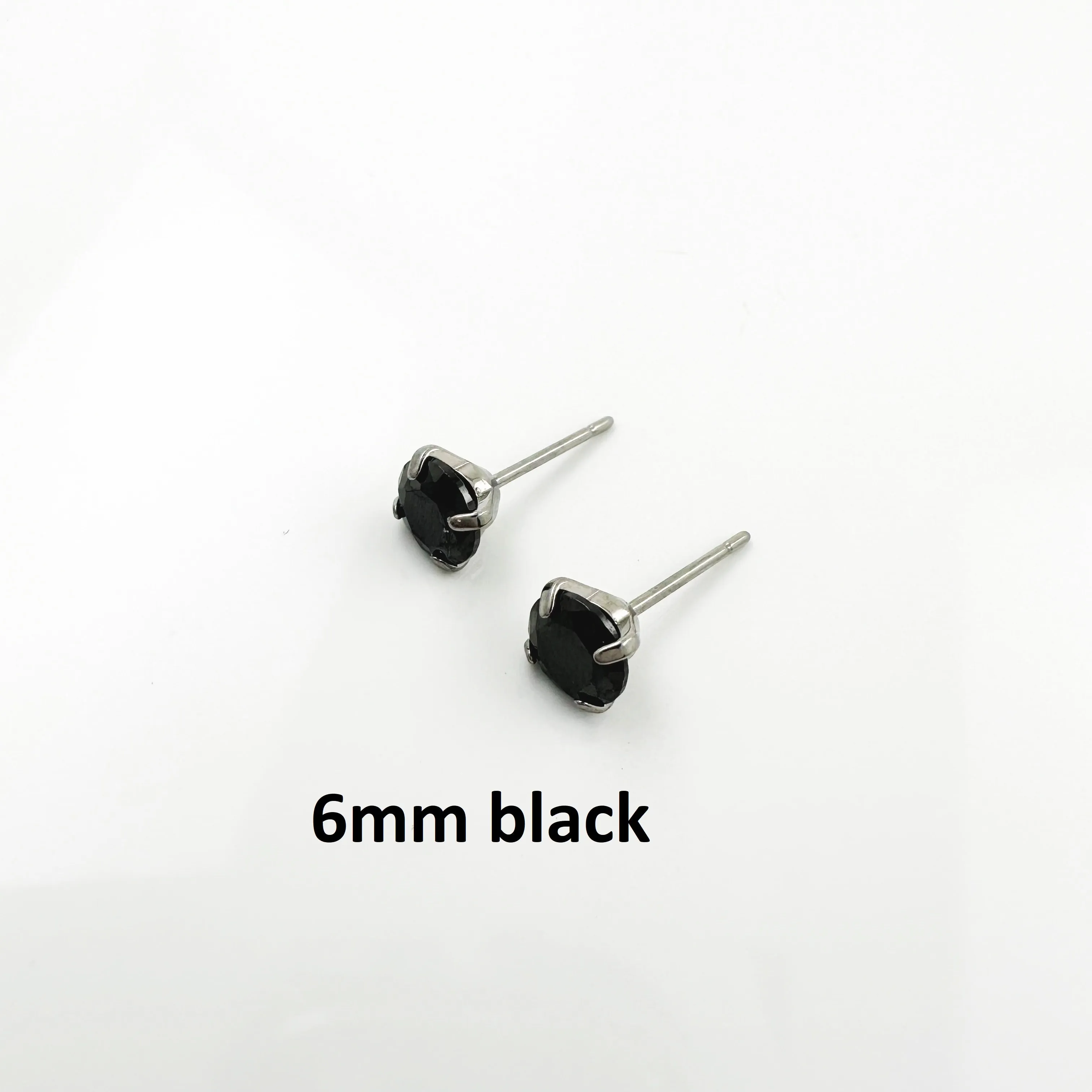 Black Gem Studs