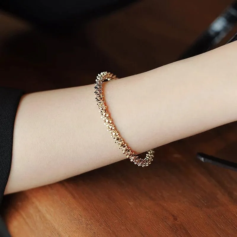 Bracelets Charm Jewelry XYS1225 Classic Simple Copper Alloy Golden Accessories