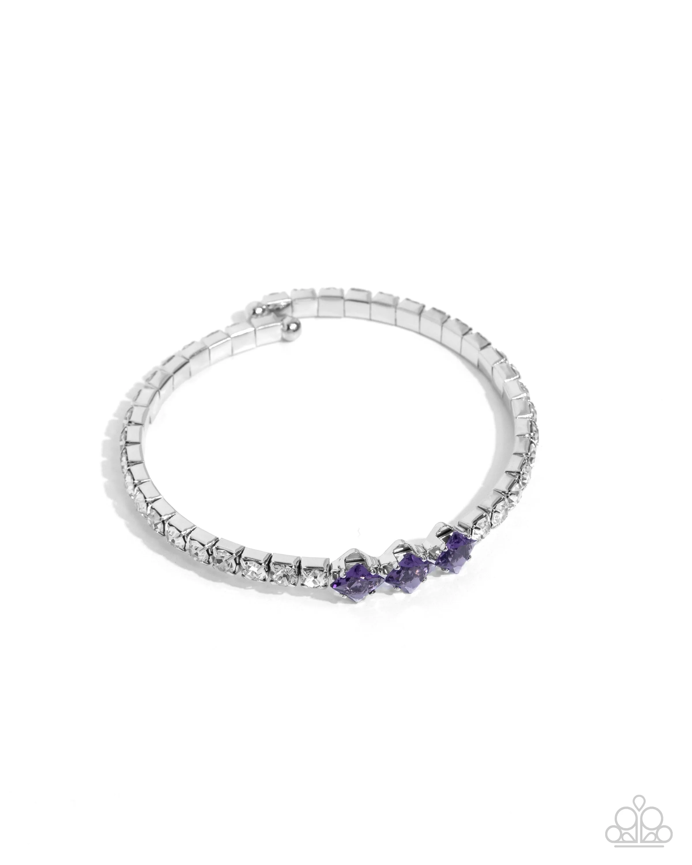 Bracelets Pointed Production - Purple B2344