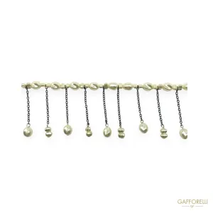 Chain of Hanging Pearls A457 - Gafforelli Srl