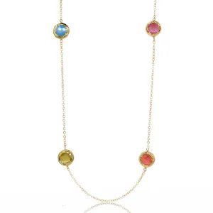 Coriandoli Station Necklace