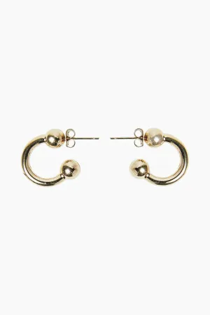 Devon Small Earrings | Gold