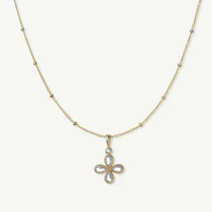 Diamond Clover Necklace