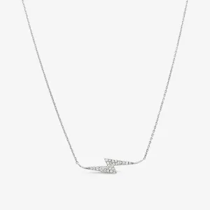 Diamond Lightning Bolt Necklace