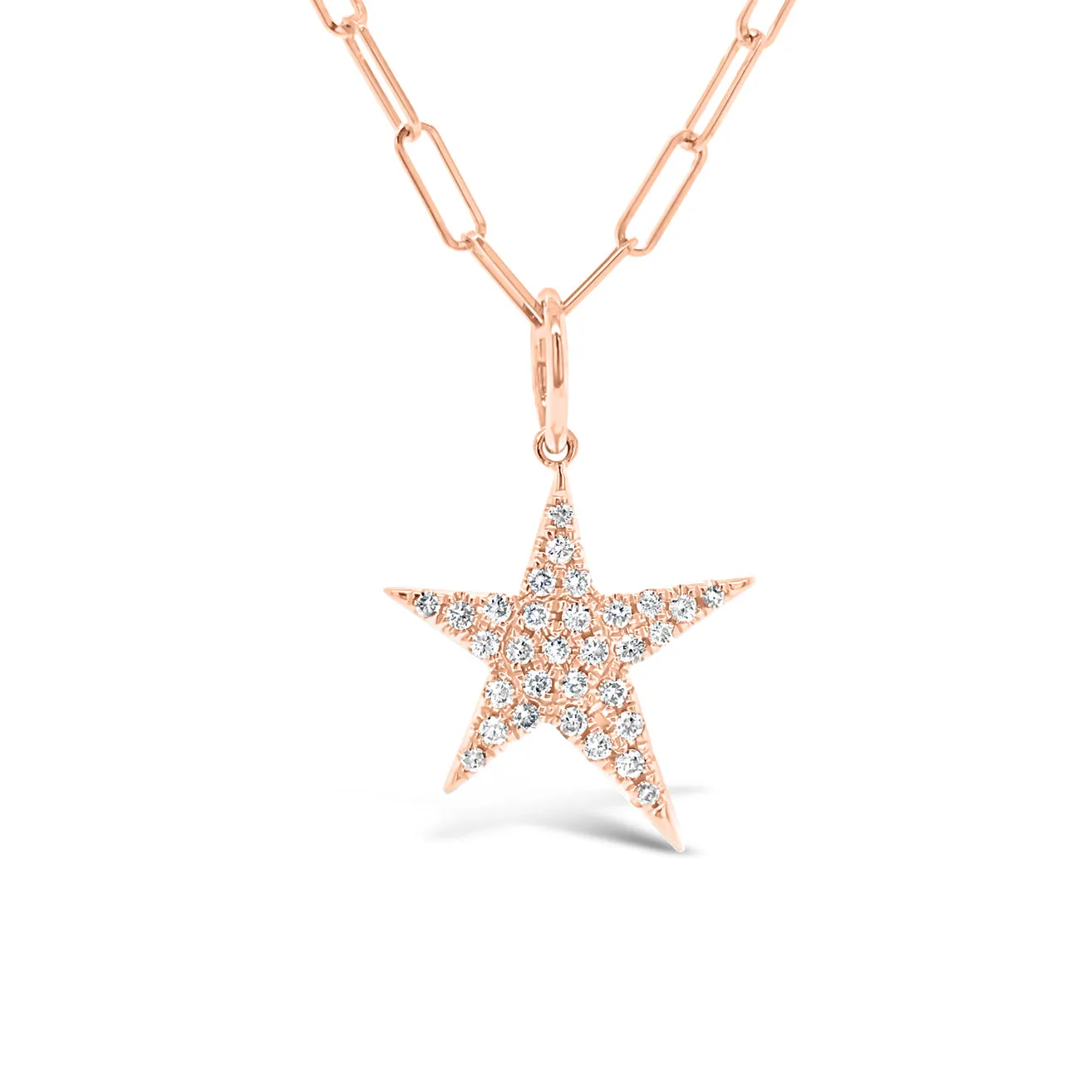 Diamond Star Pendant Charm