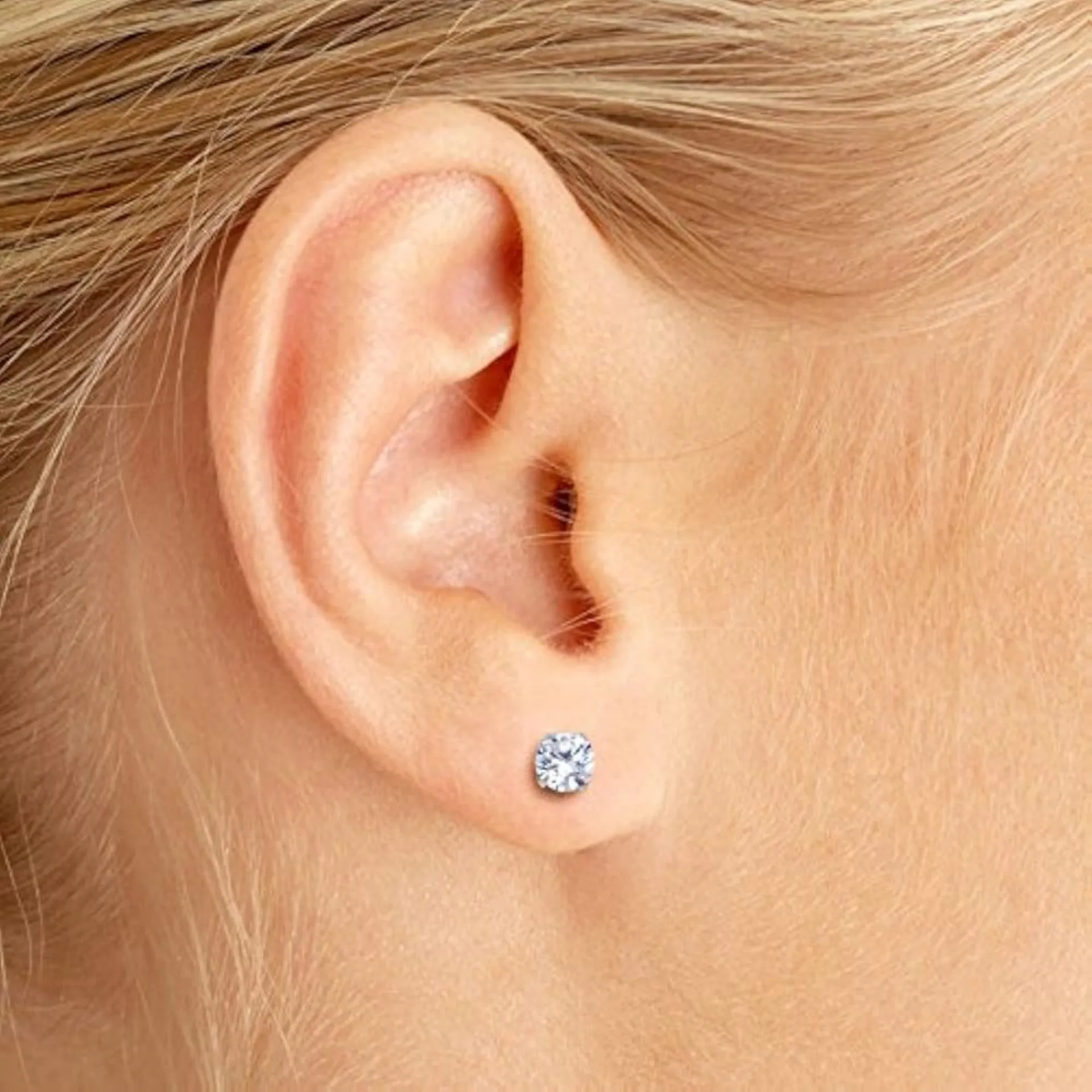 Diamond Stud Earrings