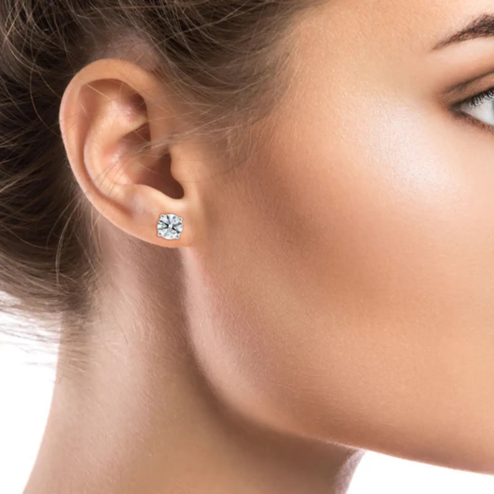 Diamond Stud Earrings