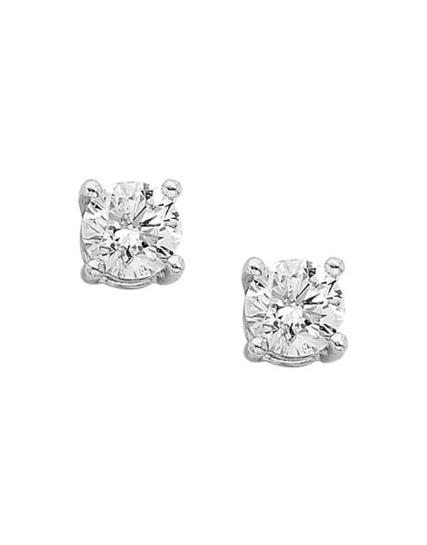 Diamond Studs - 10ct White Gold Diamond Studs - 768588