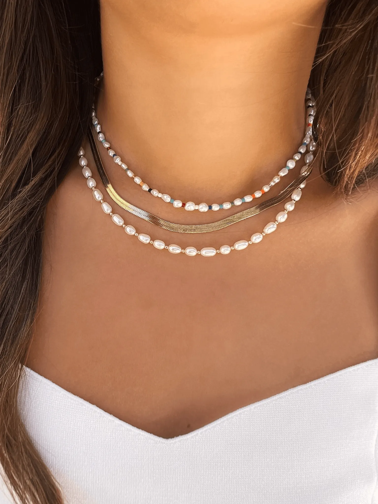 Emma Pearl Necklace