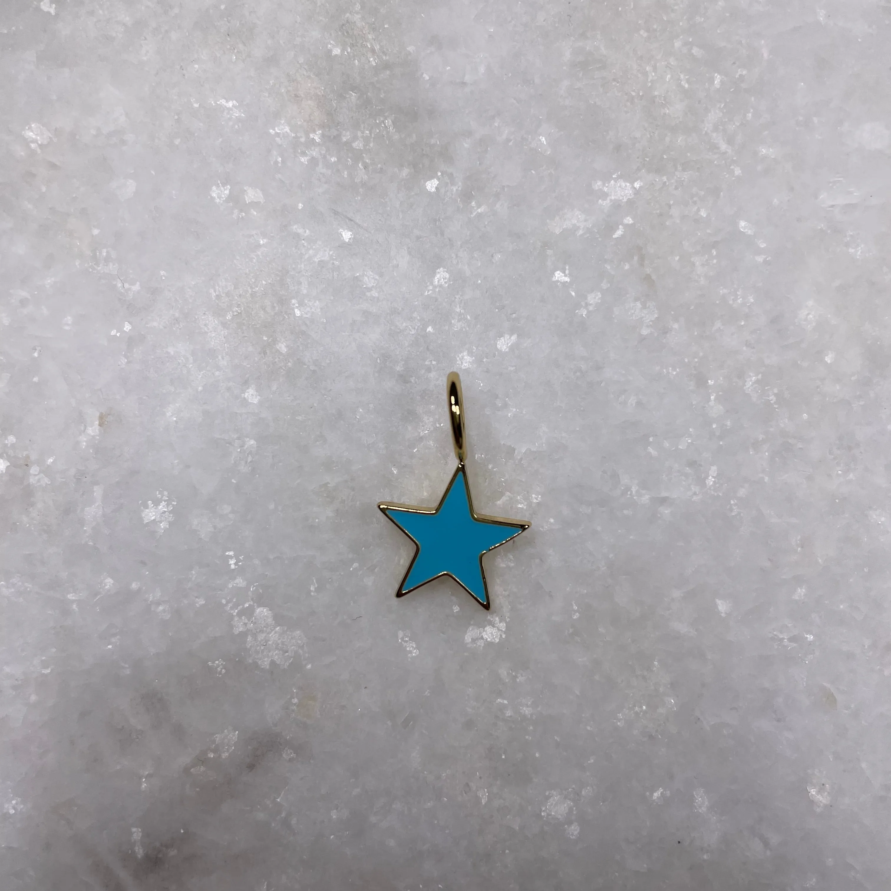 Enamel Star Charms-Assorted