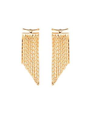 Evelyn Multi Wear Bar & Tassel Earrings - Gold