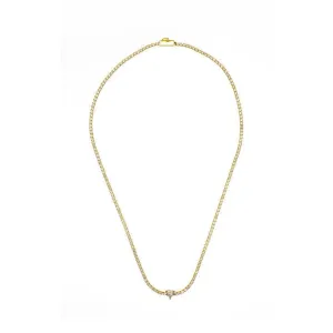 Georgini Sweetheart Tennis Necklace - Gold - 42cm