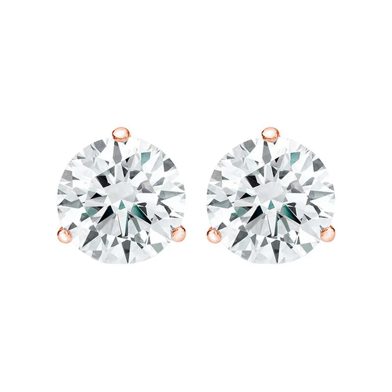 Get Naked Diamond Stud Earrings 1/4ct