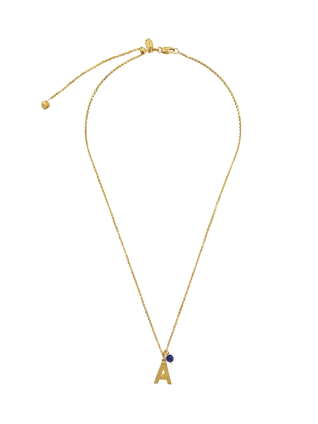 Gold Alphabet Street Necklace - Pre-Order