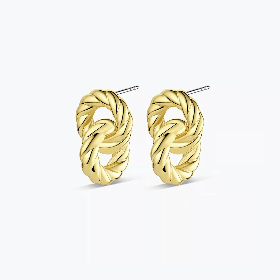 Gorjana Crew Helium Earrings - Gold