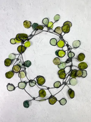 Ink Necklace, Olive