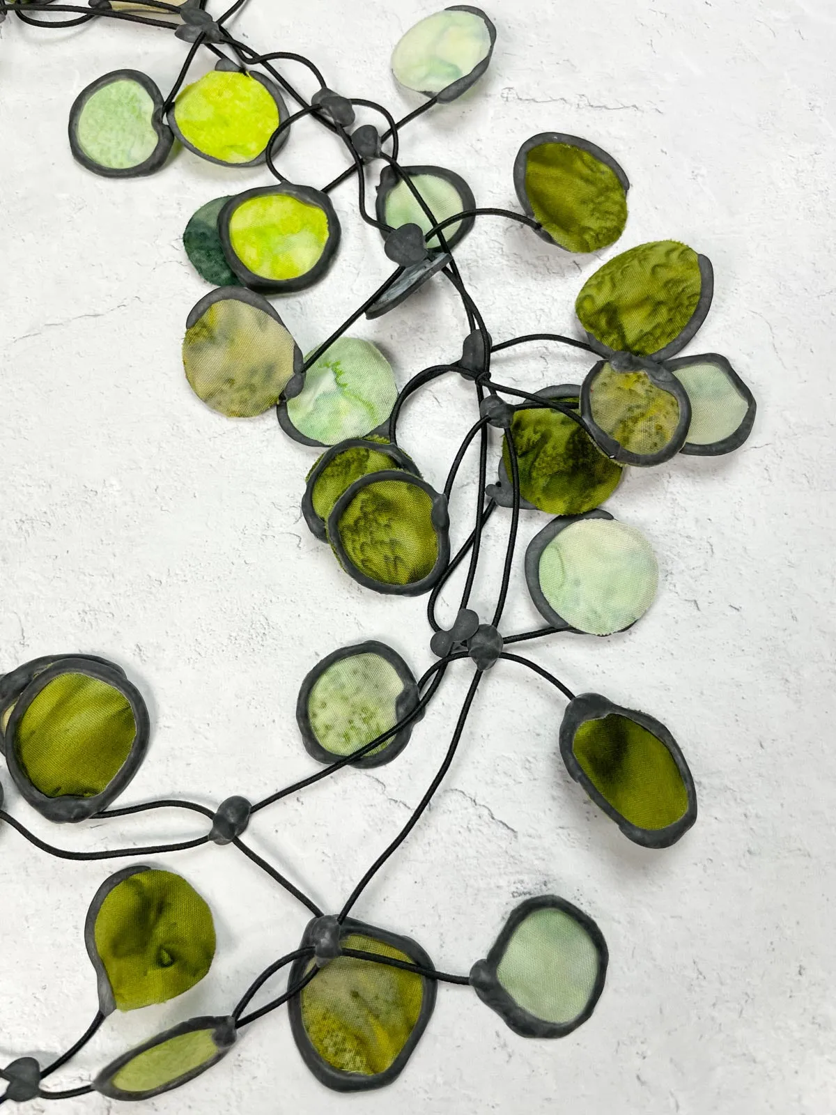 Ink Necklace, Olive