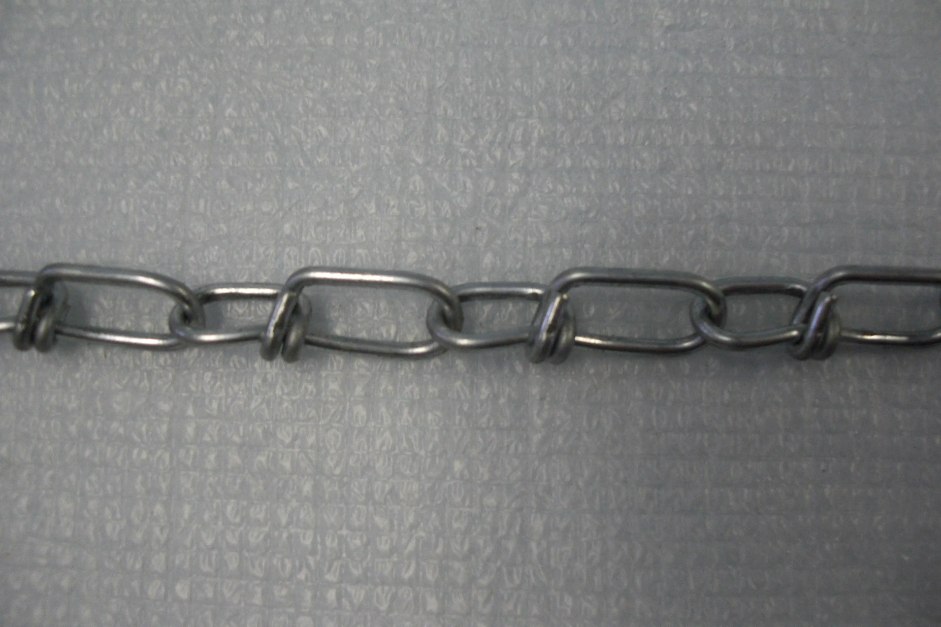 Jack Chain Brite Zinc #14 Wire - Light Bowtye Chain