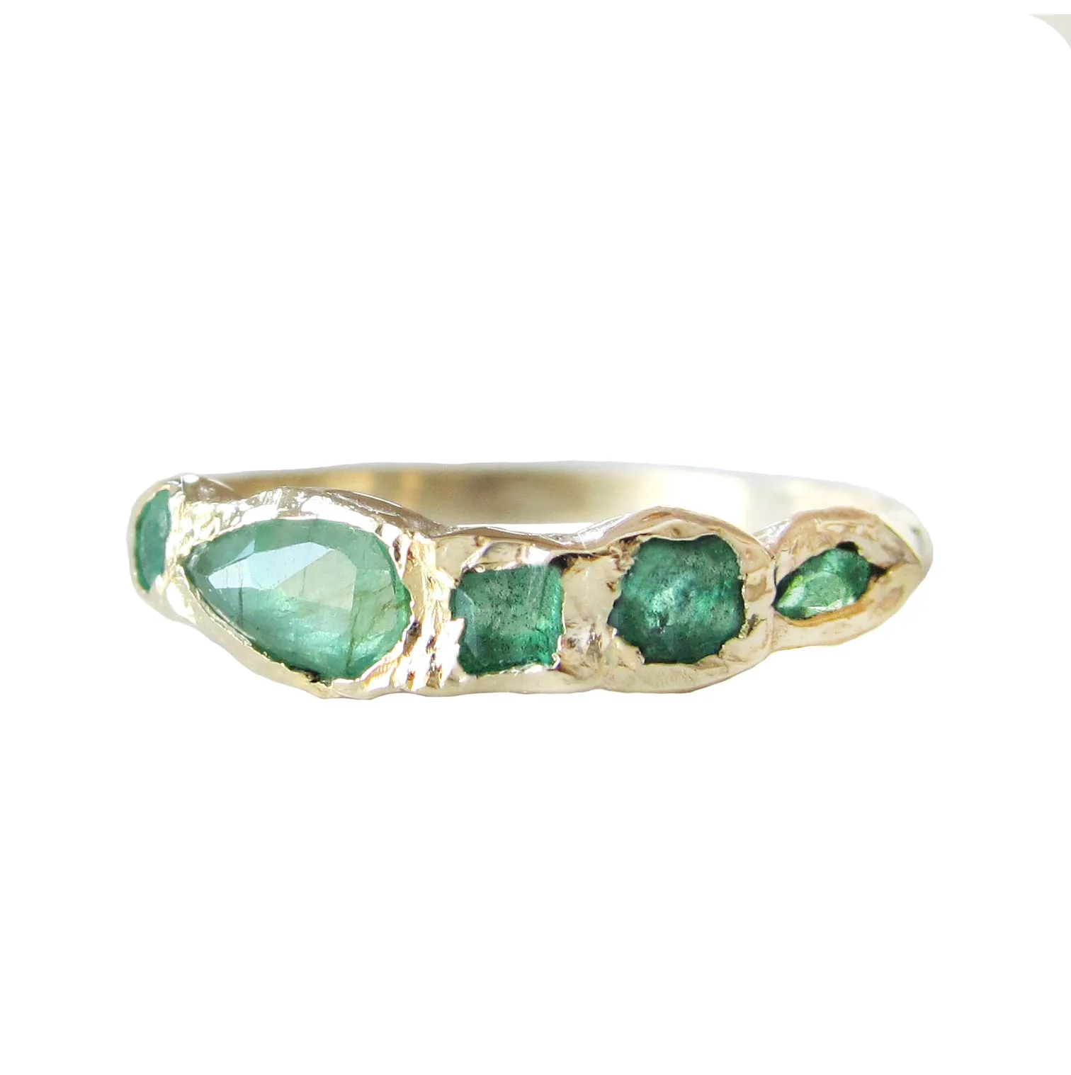 Journey Treasure Emerald Ring