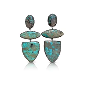 Kingman Triple Drop Earrings 5