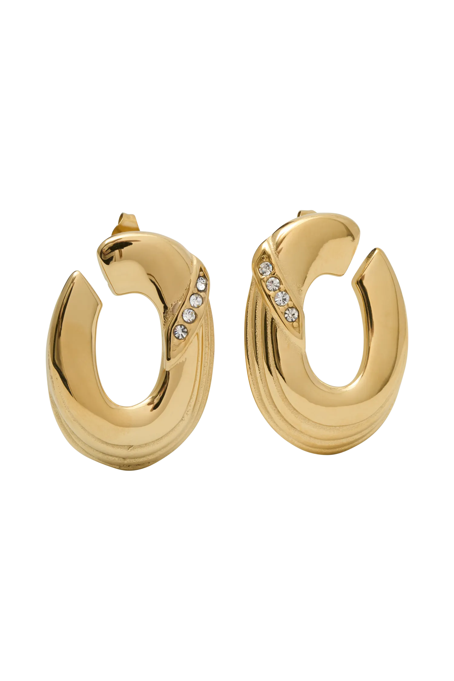 Lennon Hoop Earrings - Gold