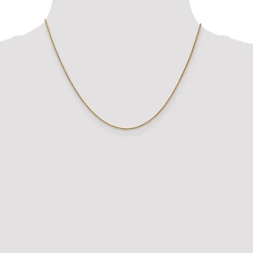 Leslie's 14kt Yellow Gold 1.0mm Spiga Chain With Lobster Clasp