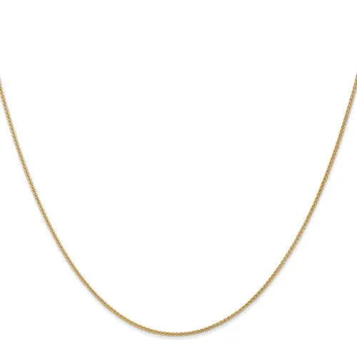 Leslie's 14kt Yellow Gold 1.0mm Spiga Chain With Lobster Clasp