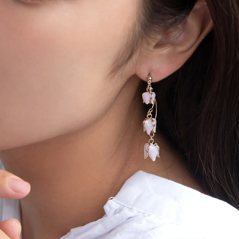 Lily of the Valley Dangle Earrings