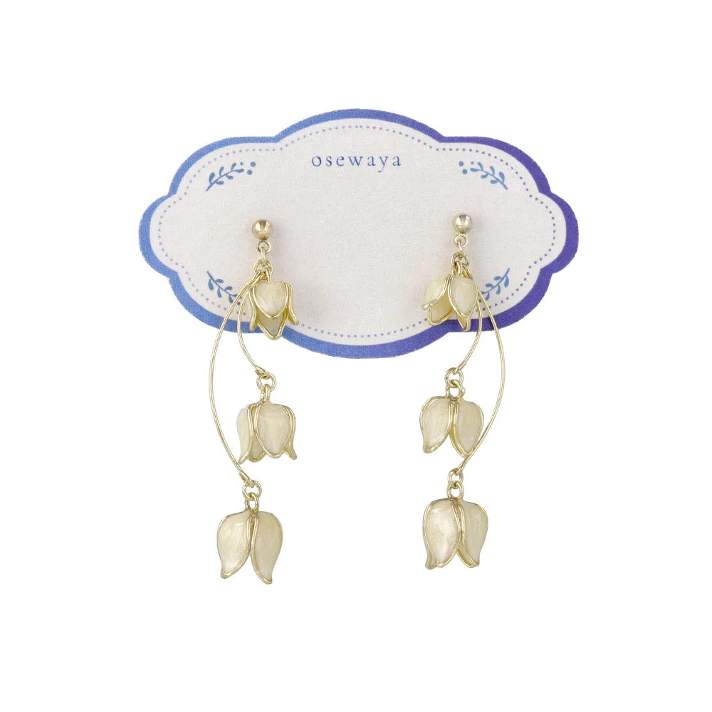 Lily of the Valley Dangle Earrings