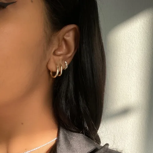 Luna - Hoops (gold/silver)