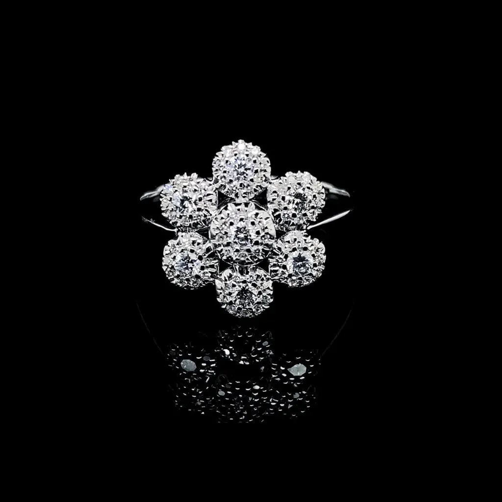 #LVNA2024 | Floral Diamond Ring 14kt