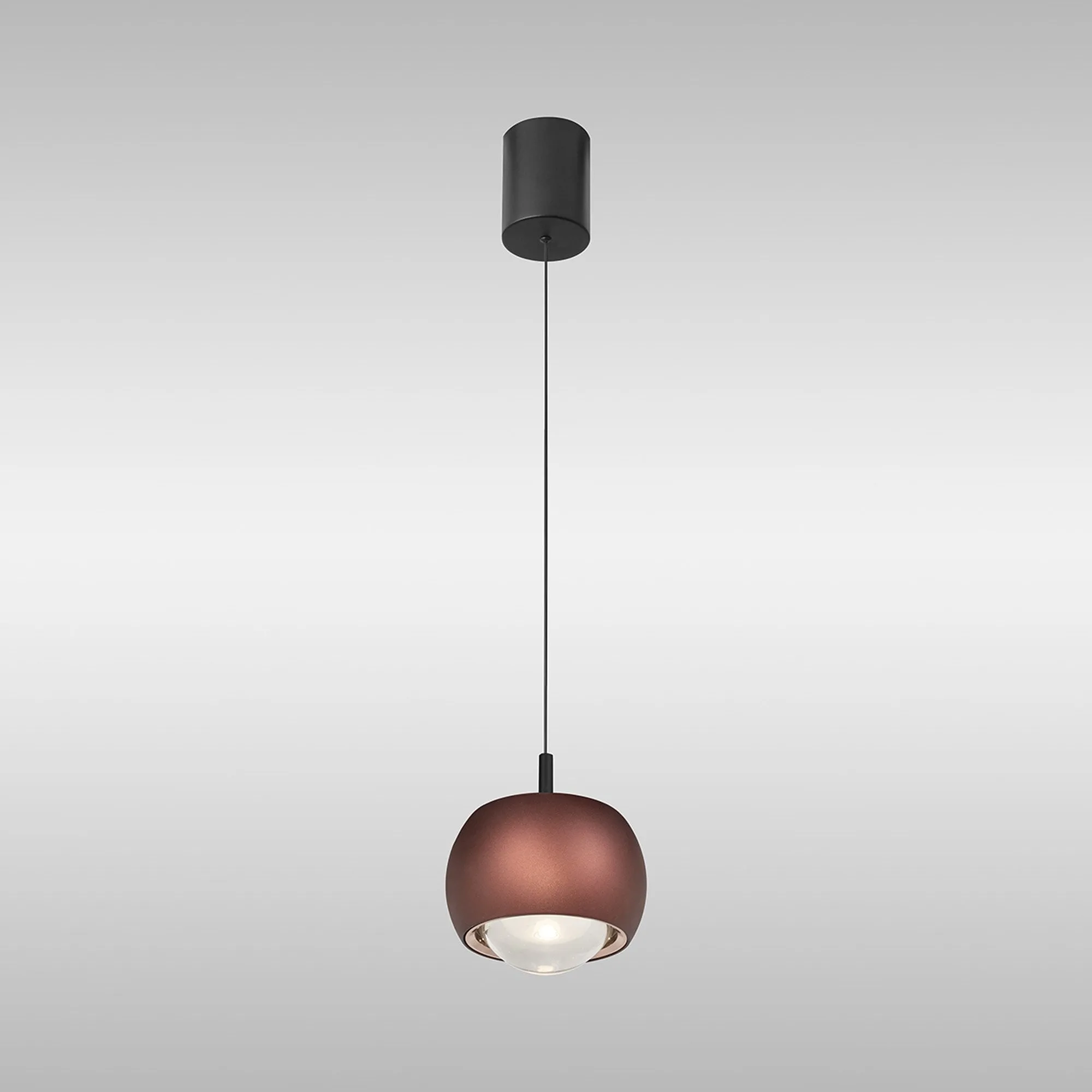 Mantra M8408 Roller Rise And Fall LED Pendant Coffee/Black