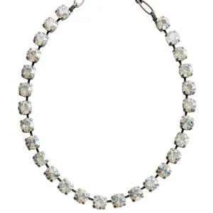 Mariana "Moonlight" Silver Plated Must-Have Everyday Crystal Necklace, 3252 001MOL