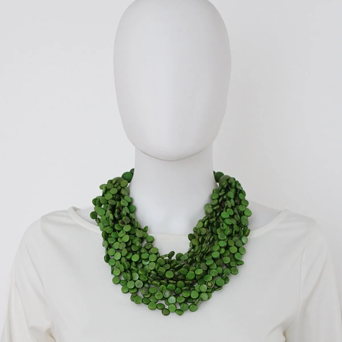 Olive Chunky Juliet Necklace