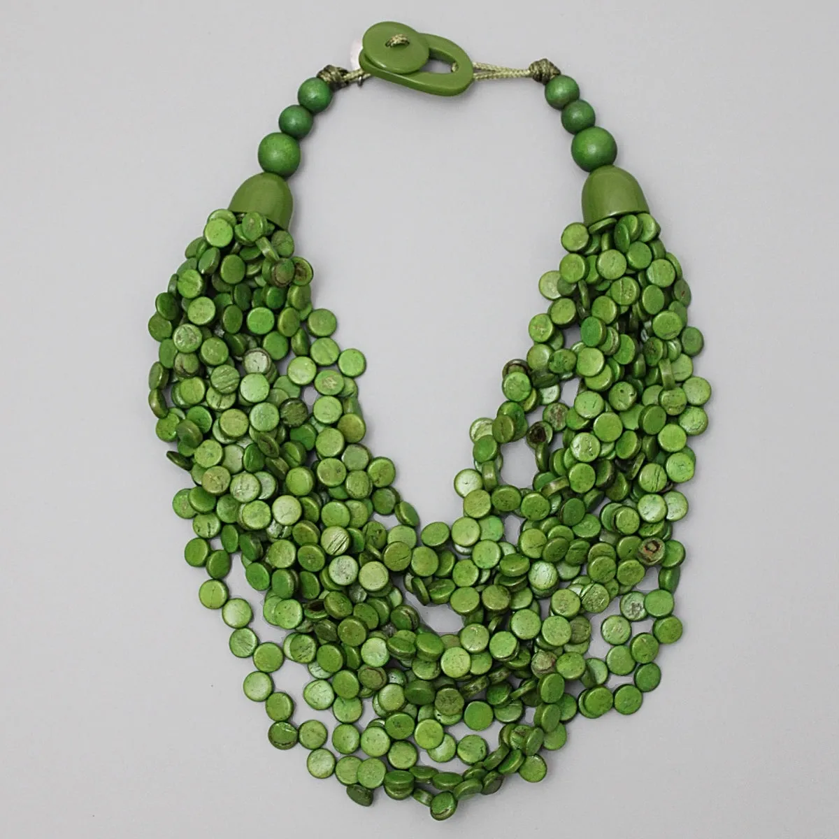 Olive Chunky Juliet Necklace