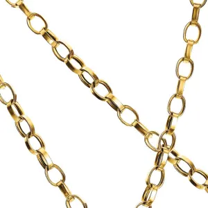 Oval Link Gold Chain